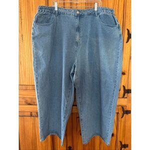 Shiny By Nature Denim Capris